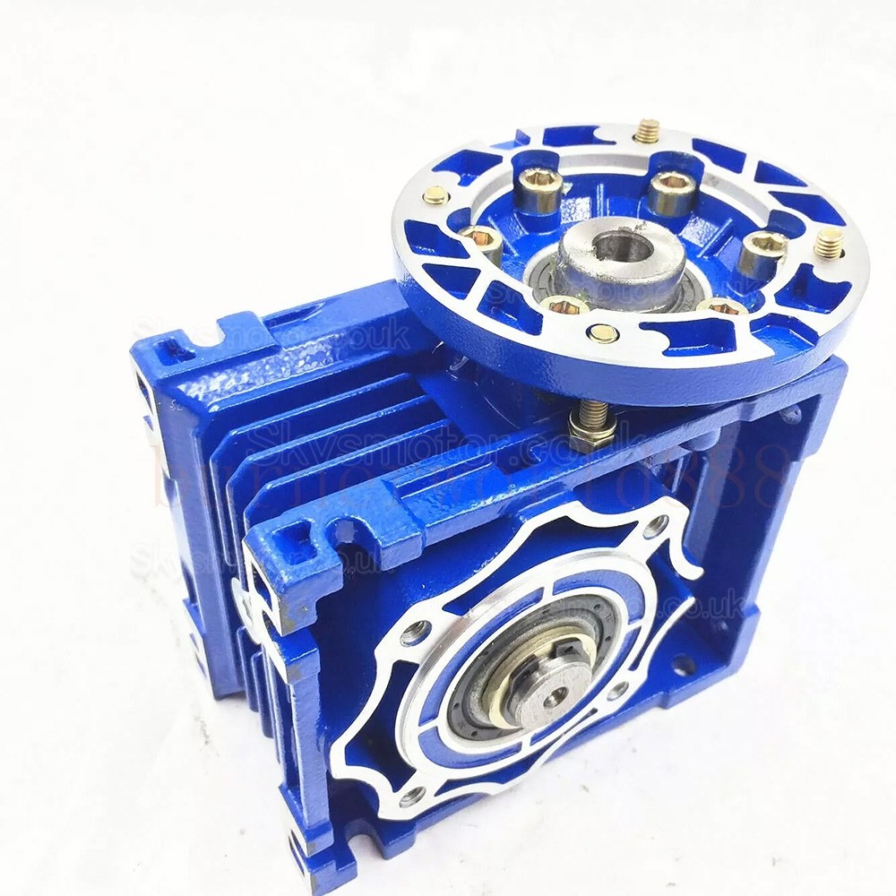 NMRV050 80B14 Worm Gear Reducer Gearbox Ratio 10:1/15:1/20:1/25:1/30:1/50:1/60:1/80:1/100:1 Input Bore 19mm